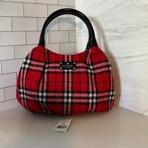 Kate Spade Small Karen in Fireside Plaid